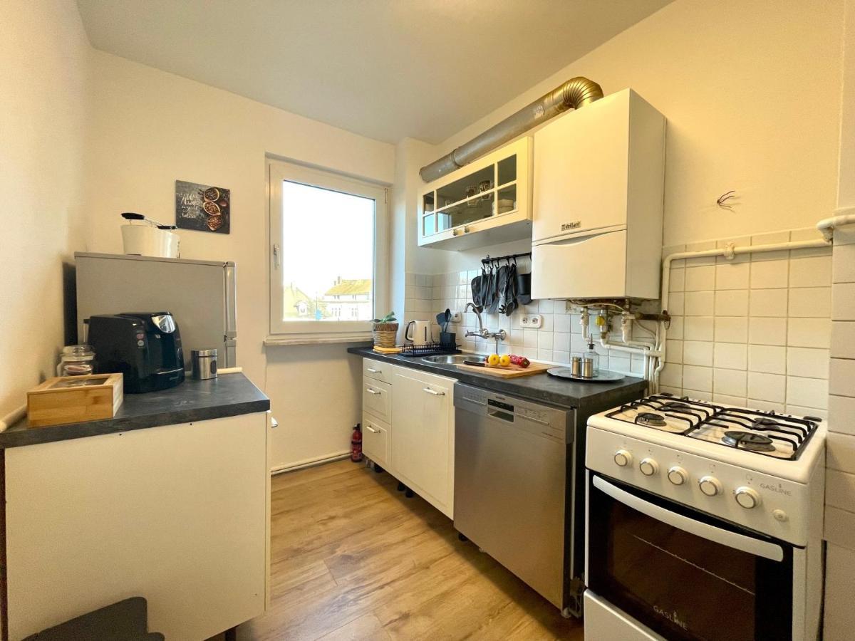 Downtown Apartment By Ninja Spaces - Kingsize-Bett, Kueche, Netflix, Terrasse Wuppertal Bagian luar foto